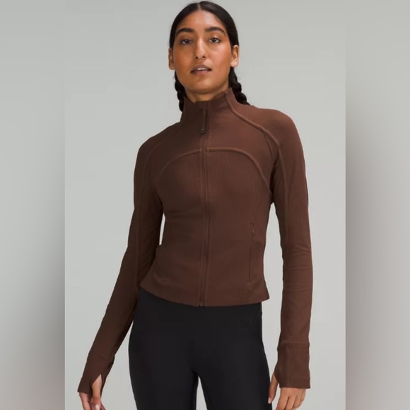 lululemon athletica Jackets & Blazers - Lululemon Ribbed Nulu Cropped Define Jacket